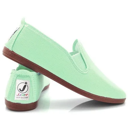 Javer/Flossy Canvas Shoes Adult - Mint