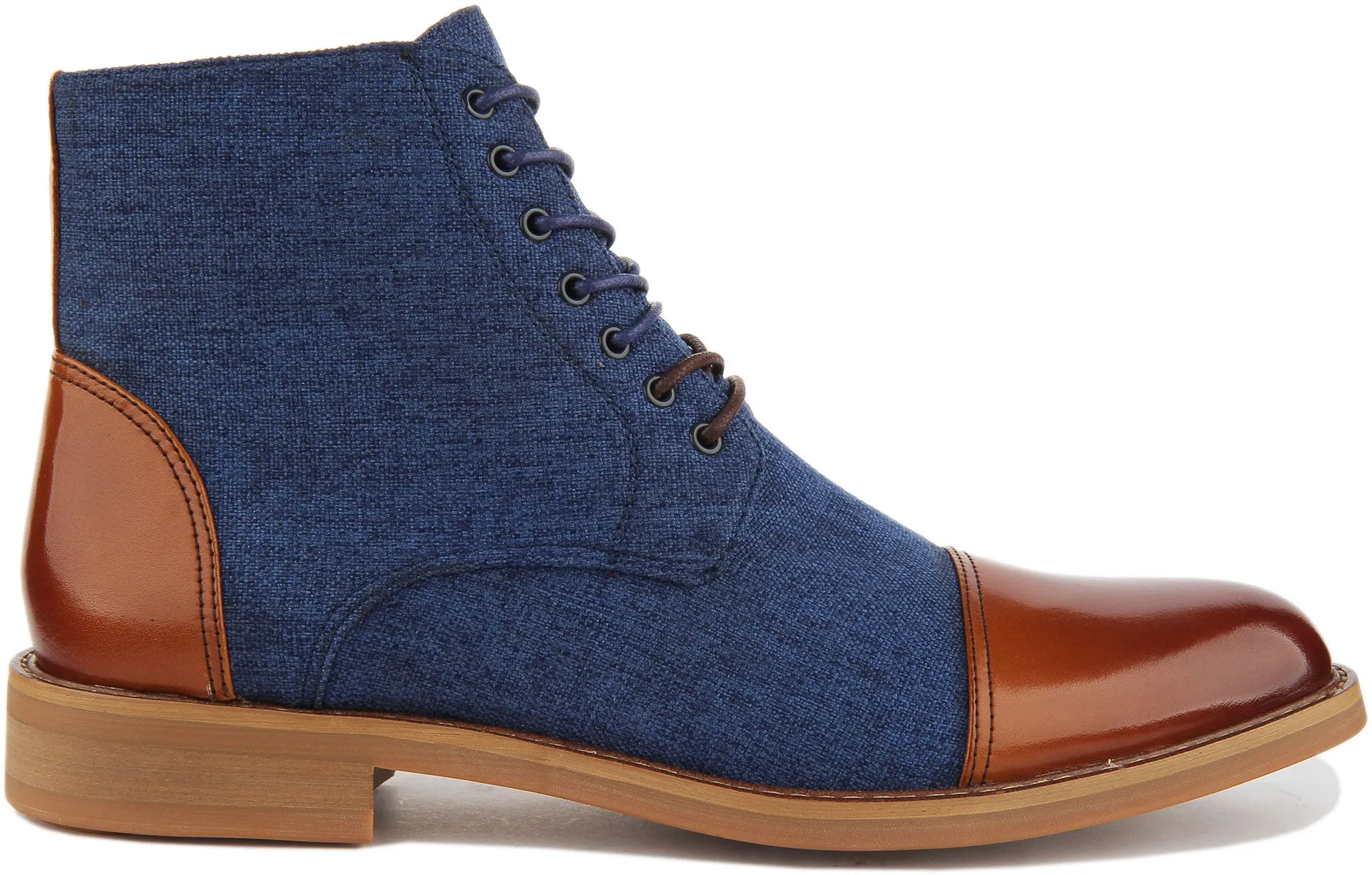 JUSTINREESS ENGLAND Adam In Brown Blue For Men