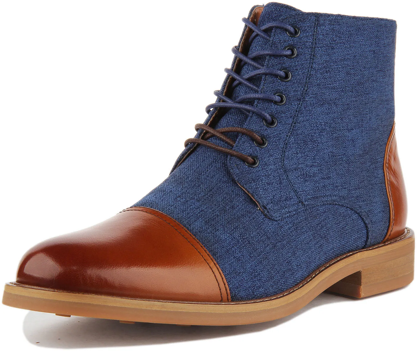 JUSTINREESS ENGLAND Adam In Brown Blue For Men