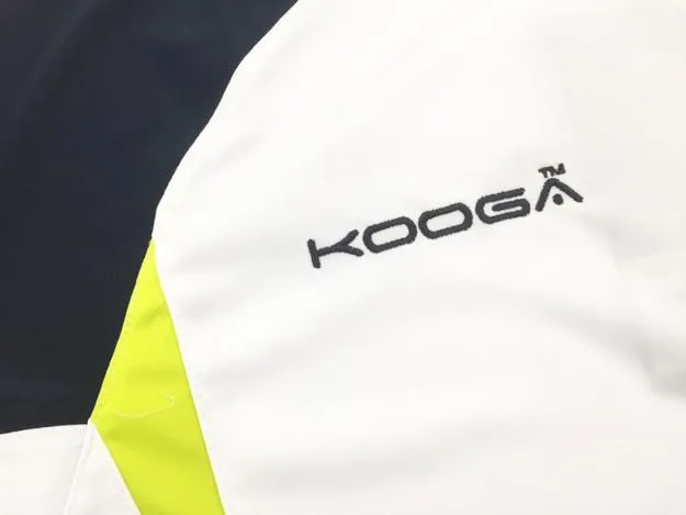 Kooga Poly Panel Adult White T-Shirt