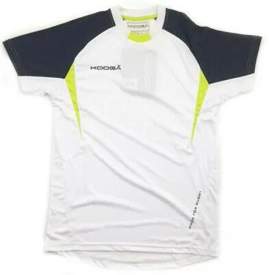 Kooga Poly Panel Adult White T-Shirt