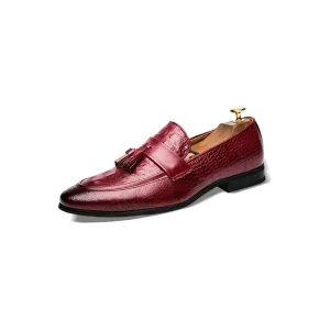 Lavish CrocTassel Exotic Oxford Loafers