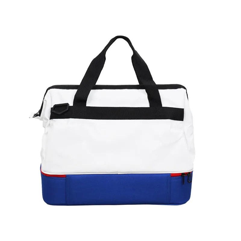 LE COQ SPORTIF GOLF 2-Layer Boston Bag (White)