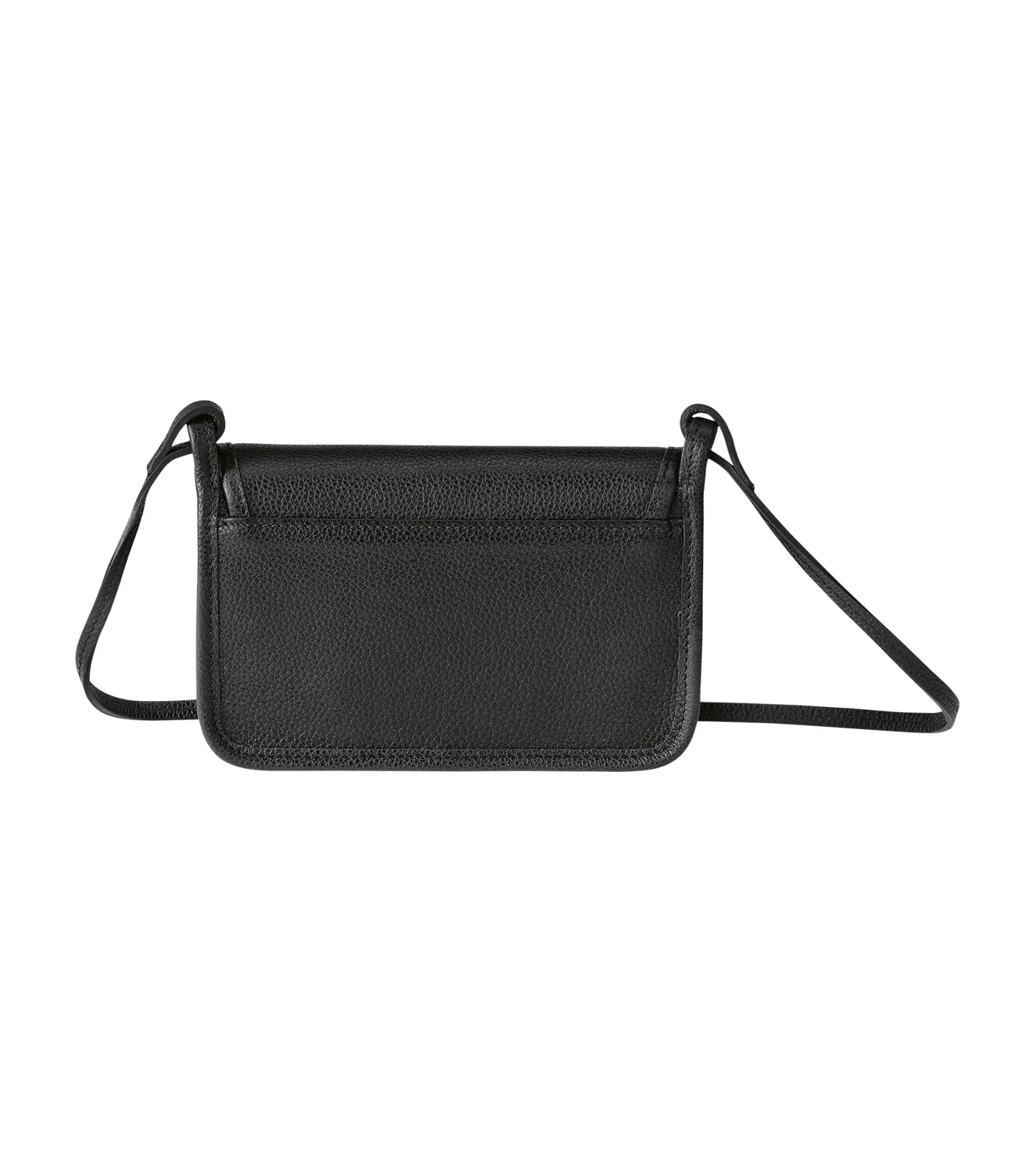 Le Foulonné Wallet On Chain Black