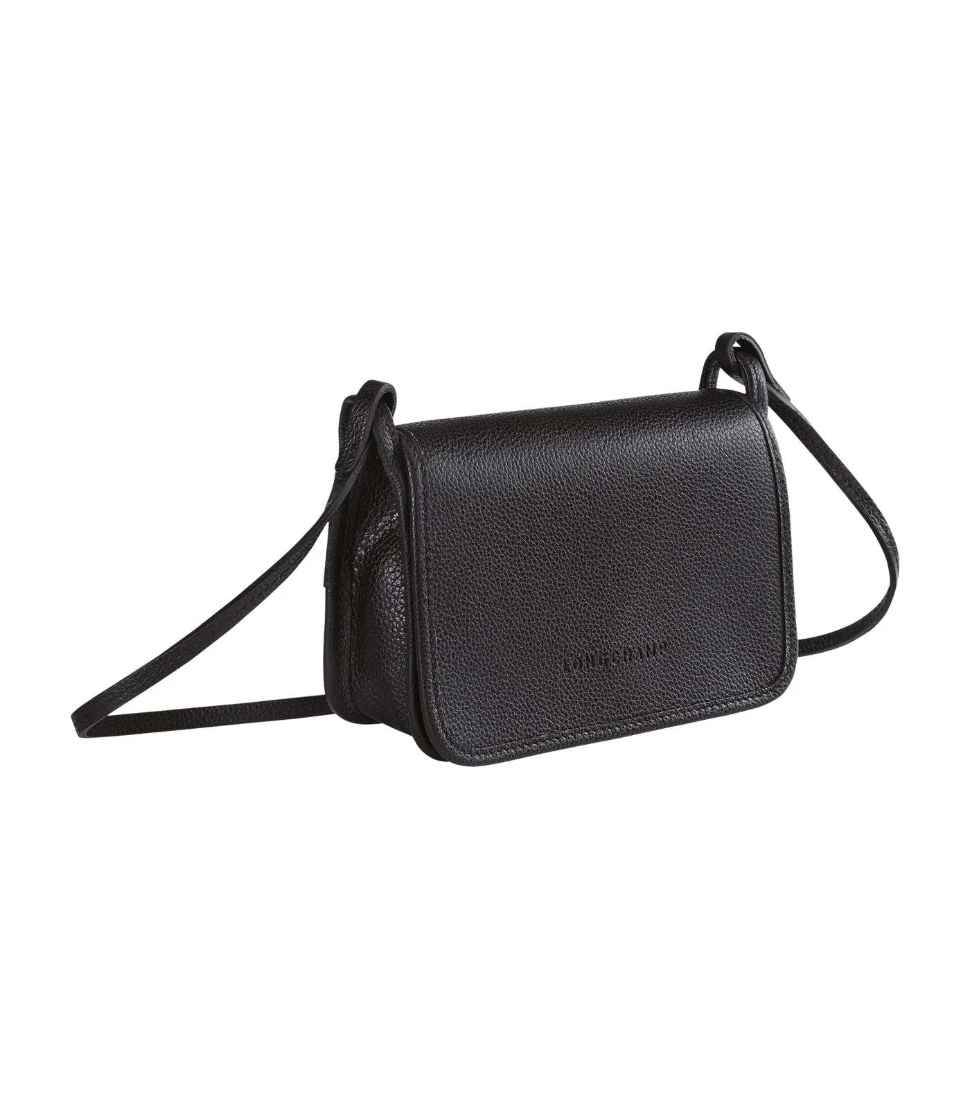 Le Foulonné Wallet On Chain Black