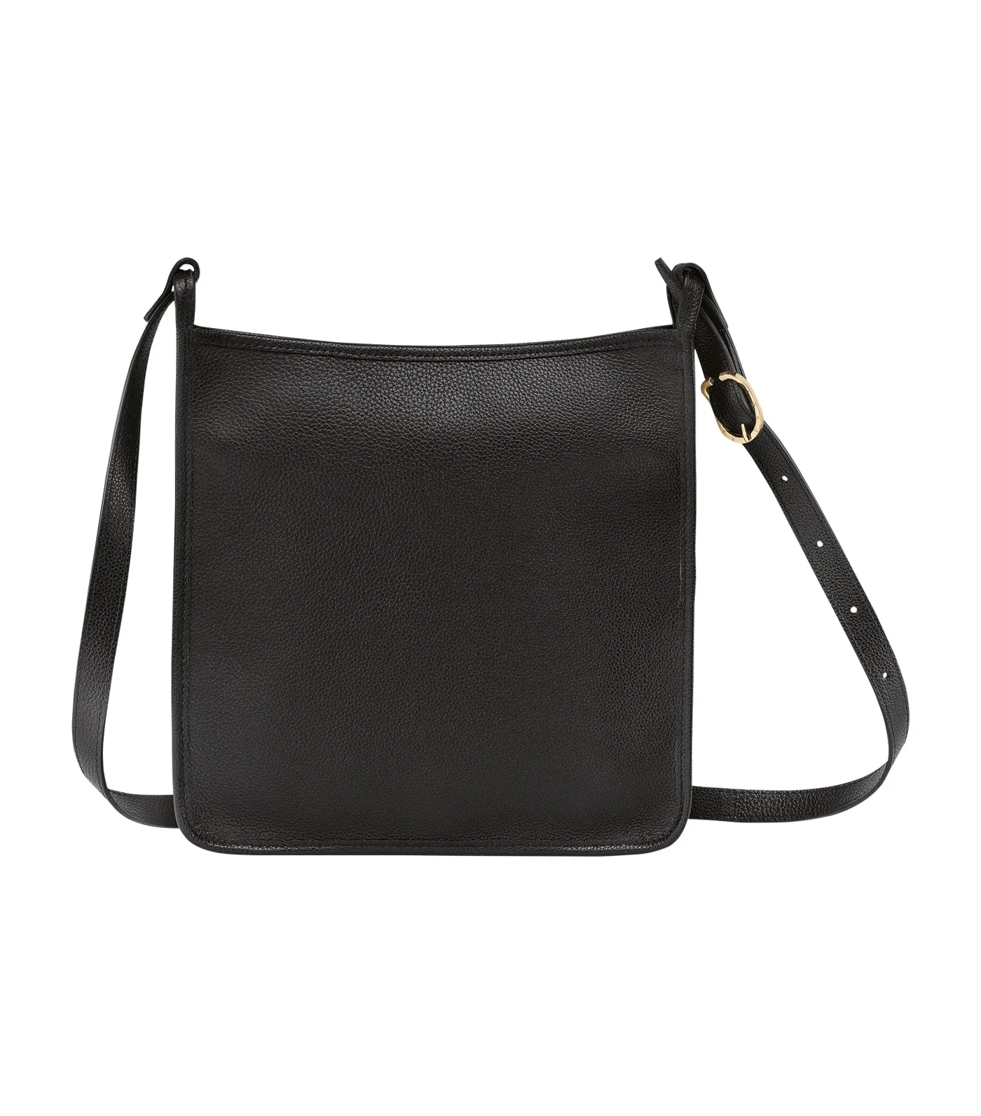 Le Foulonné Zipped Crossbody Bag L Black