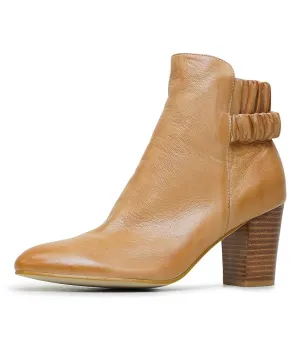 Lipsie Cafe Leather Ankle Boots