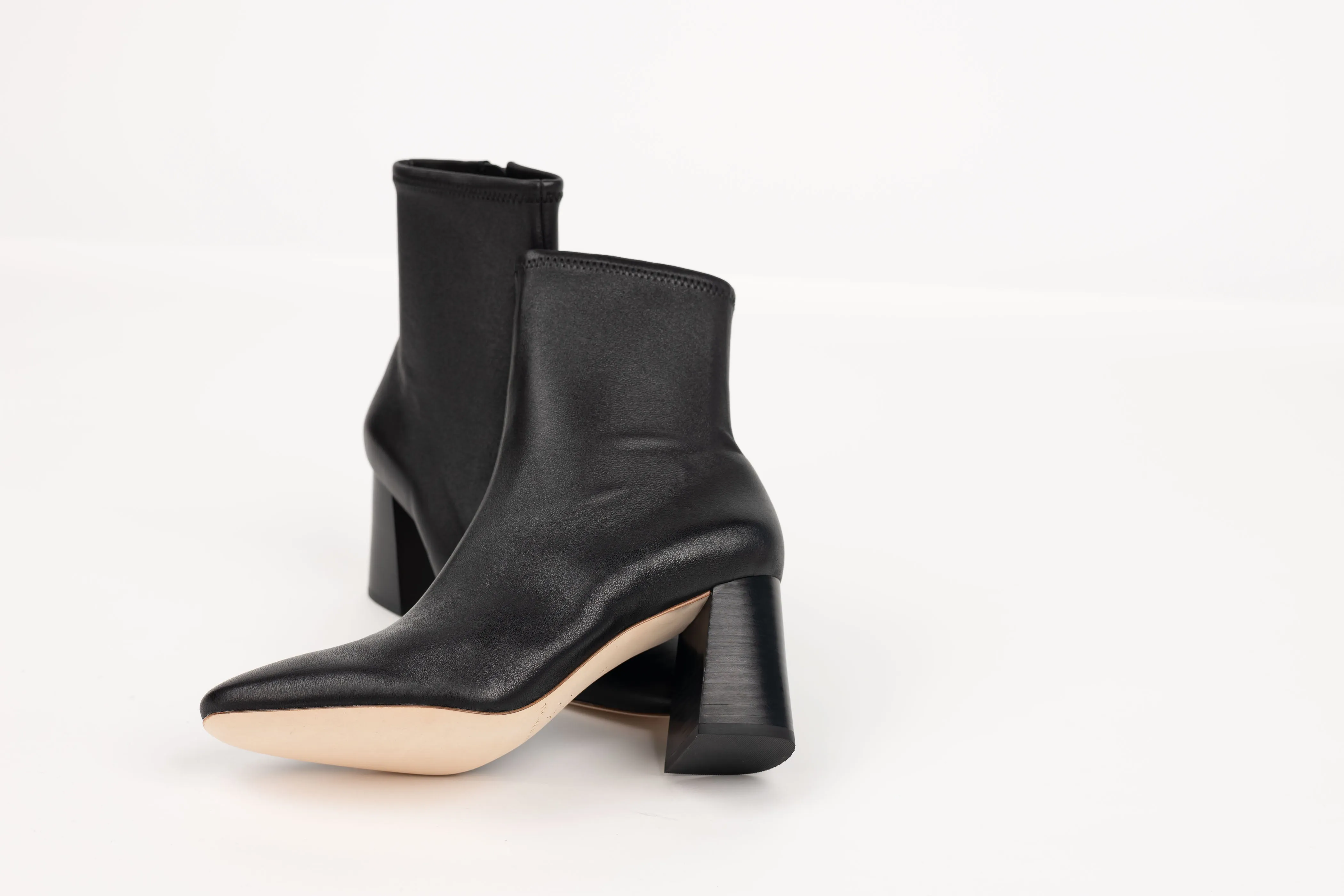 Loeffler Randall Elise Slim Ankle Booties in Black