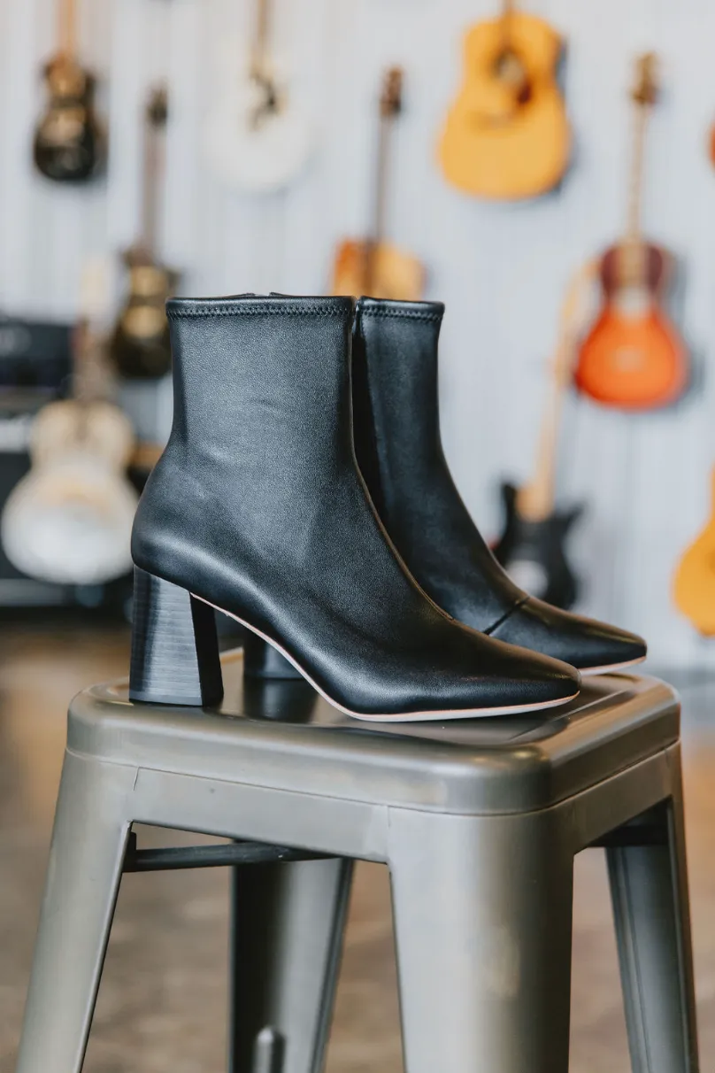 Loeffler Randall Elise Slim Ankle Booties in Black