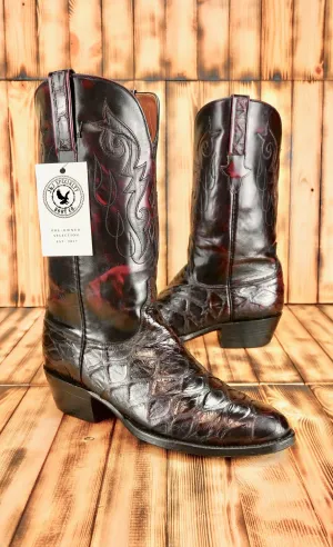 Lucchese Ant 9D Black Cherry