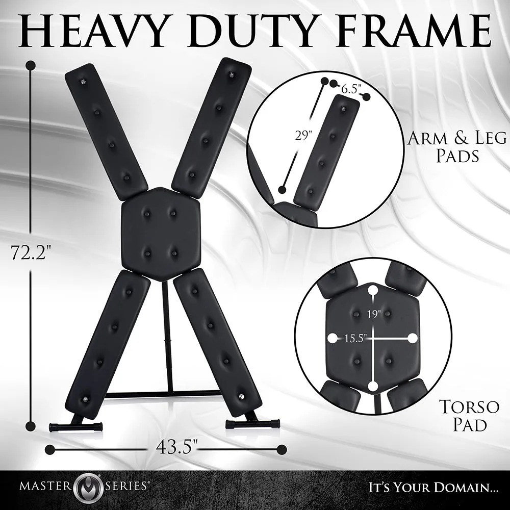 Master Series St. Andrew's Cross Deluxe