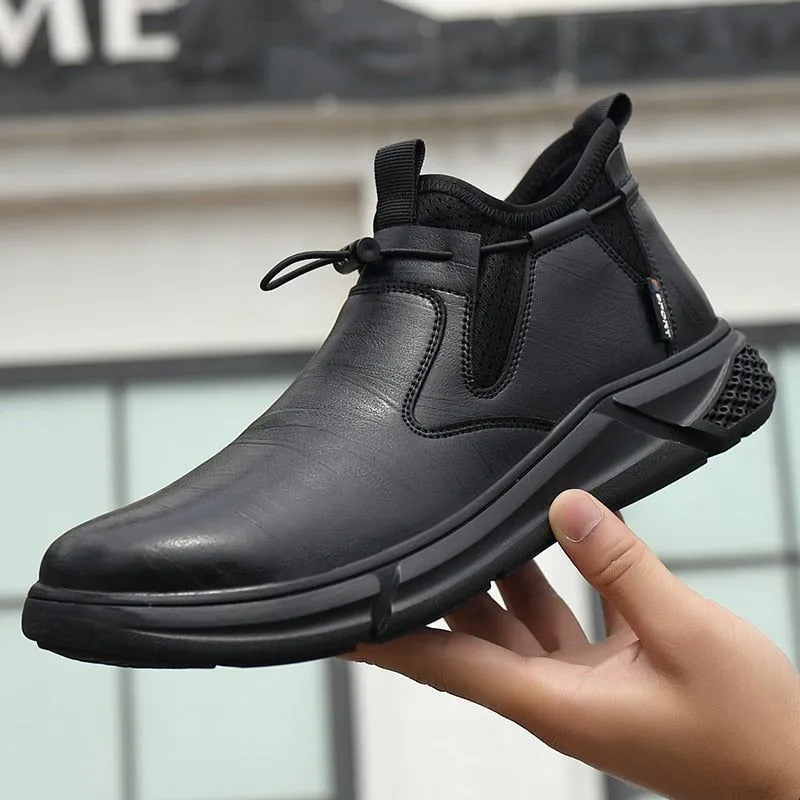 Men's Casual Shoes  Waterproof Safety Chelsea Boots MCS9608