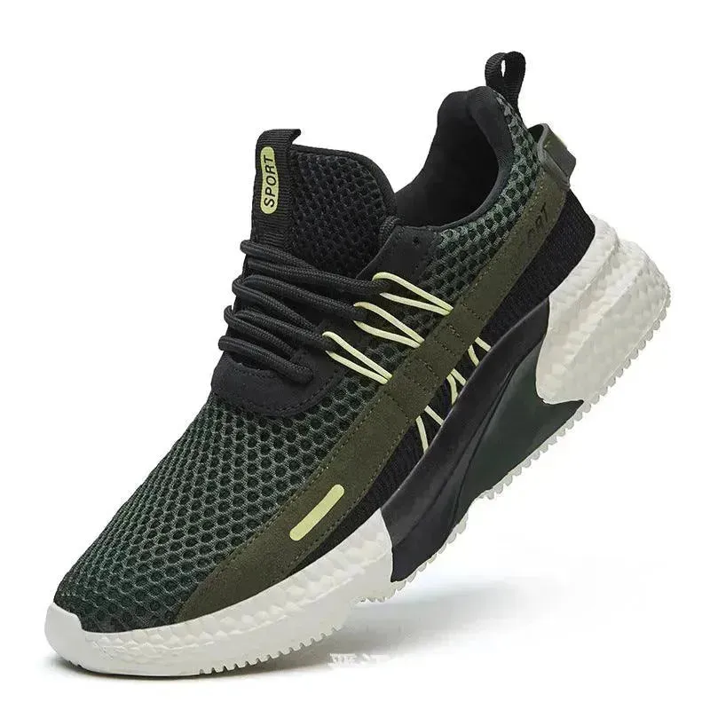 Mesh fashion shoes running shoes men's sports shoes