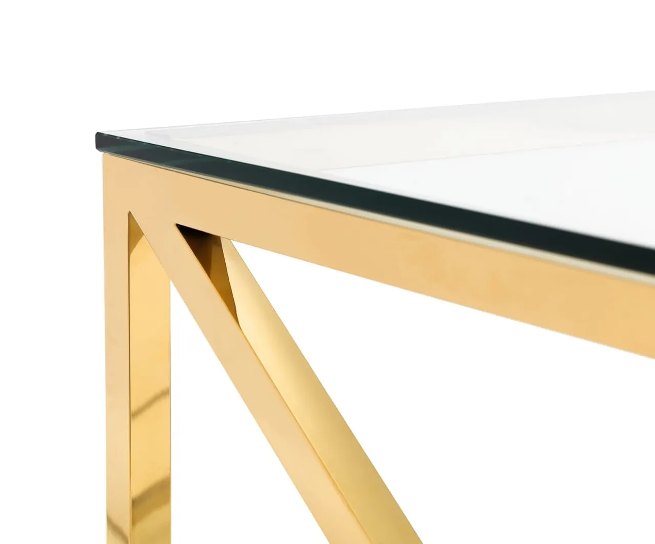 Miami Coffee Table - Gold