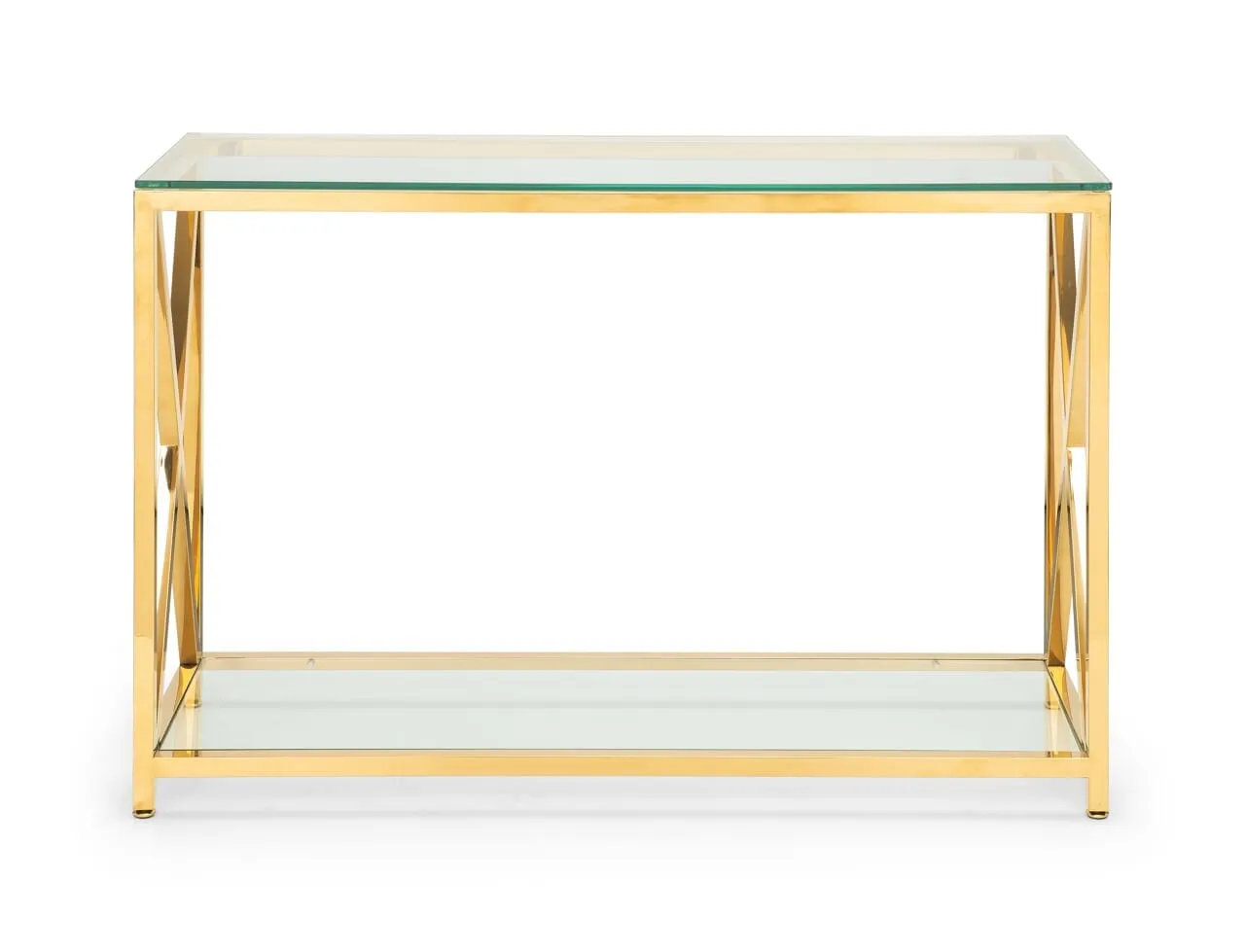 Miami Console Table - Gold