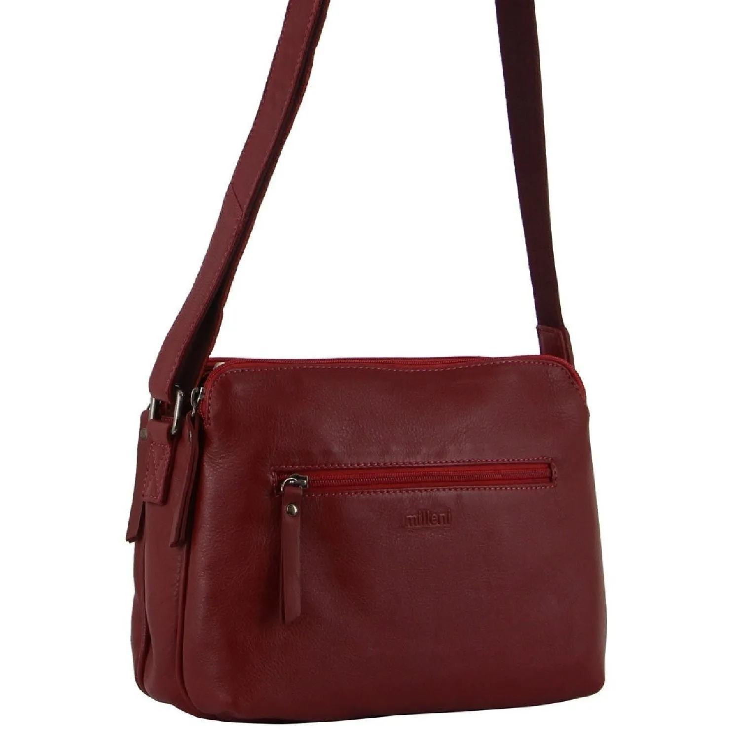 Milleni Ladies Nappa Leather Cross-Body Bag NL10768