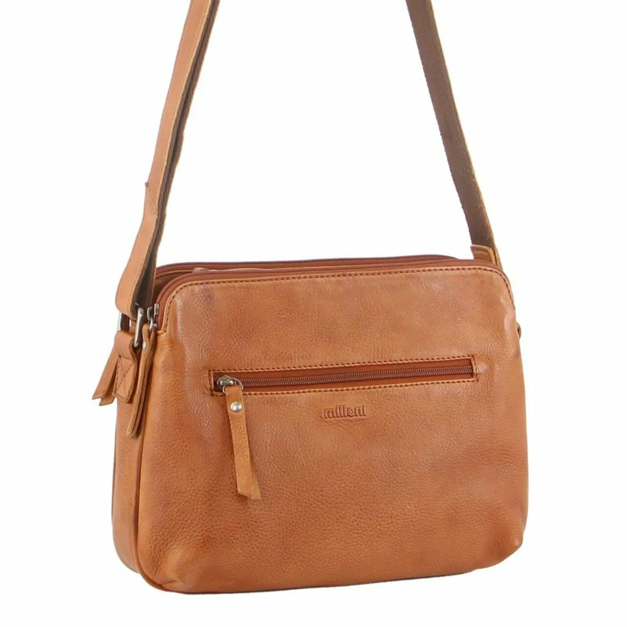 Milleni Ladies Nappa Leather Cross-Body Bag NL10768