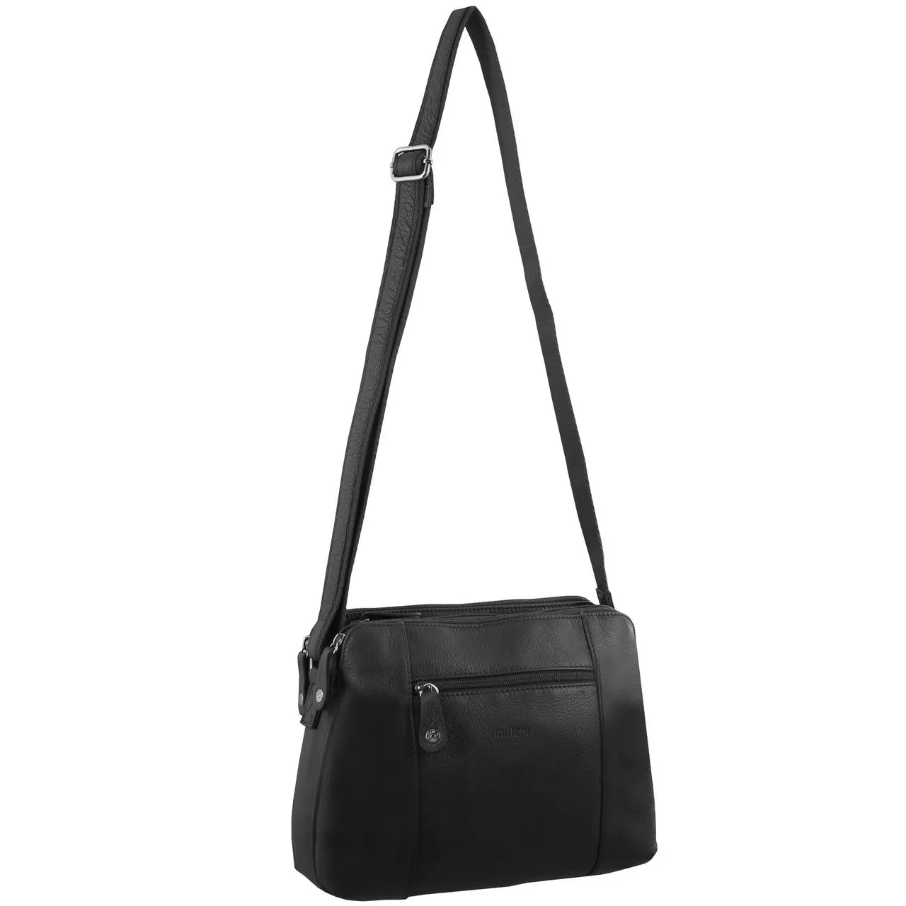 Milleni Ladies Nappa Leather Cross-Body Bag NL10768