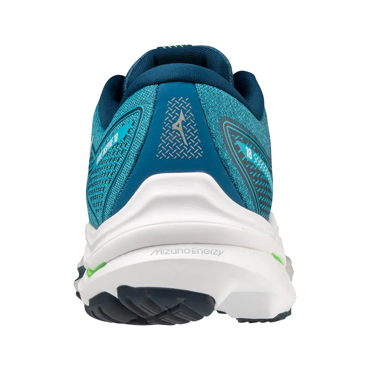 Mizuno Wave Inspire 18 Mens | Moroccanb/wht/gibraltars