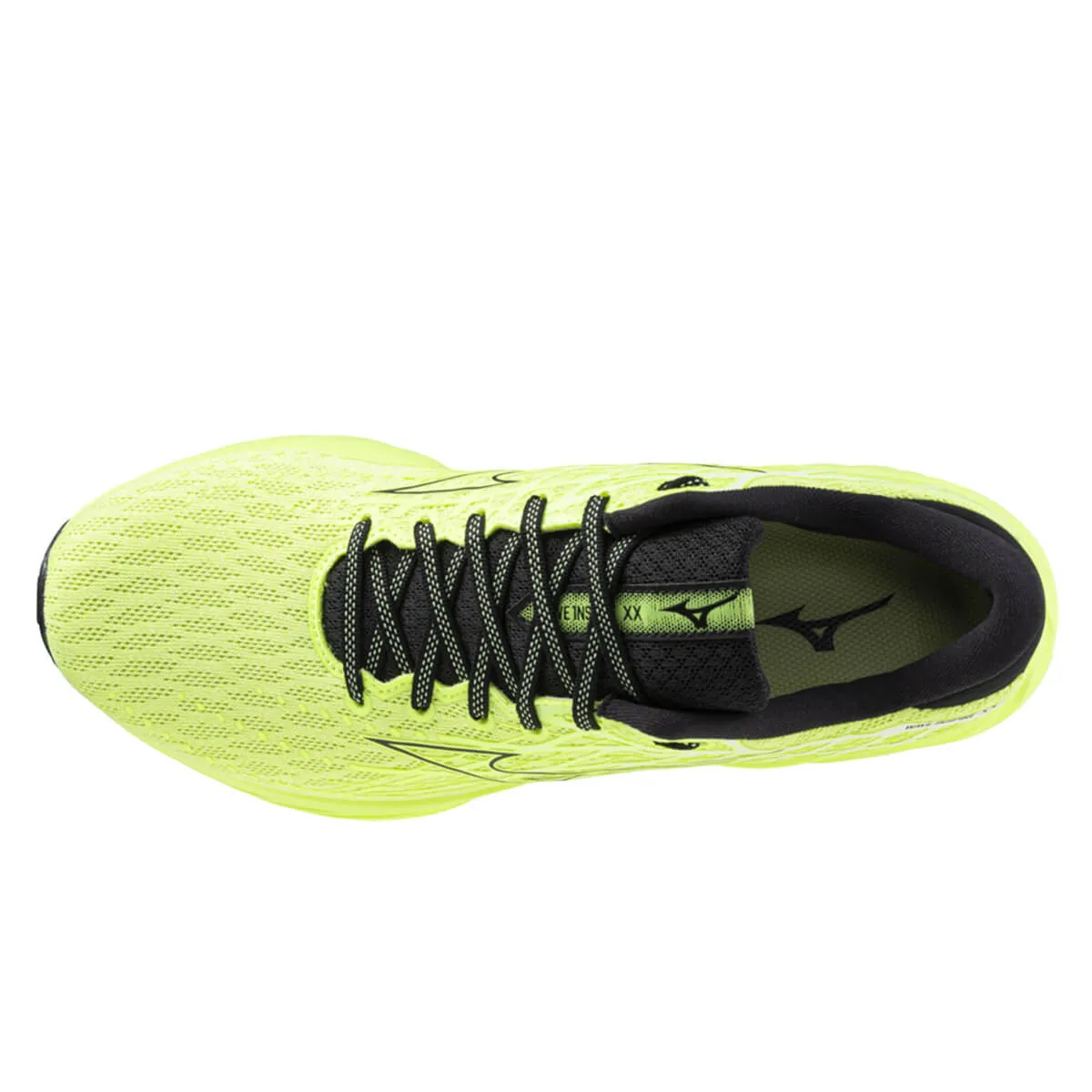 Mizuno Wave Inspire 20 Mens | Neo Lime/black/evening