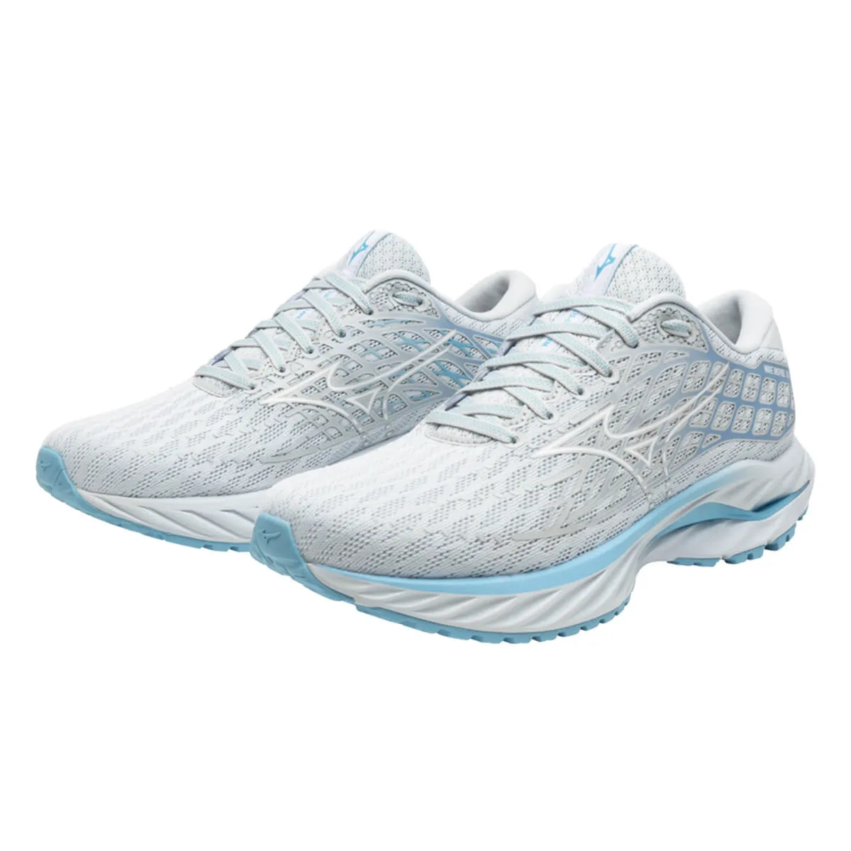 Mizuno Wave Inspire 20 Womens | Plein Air/river Blue