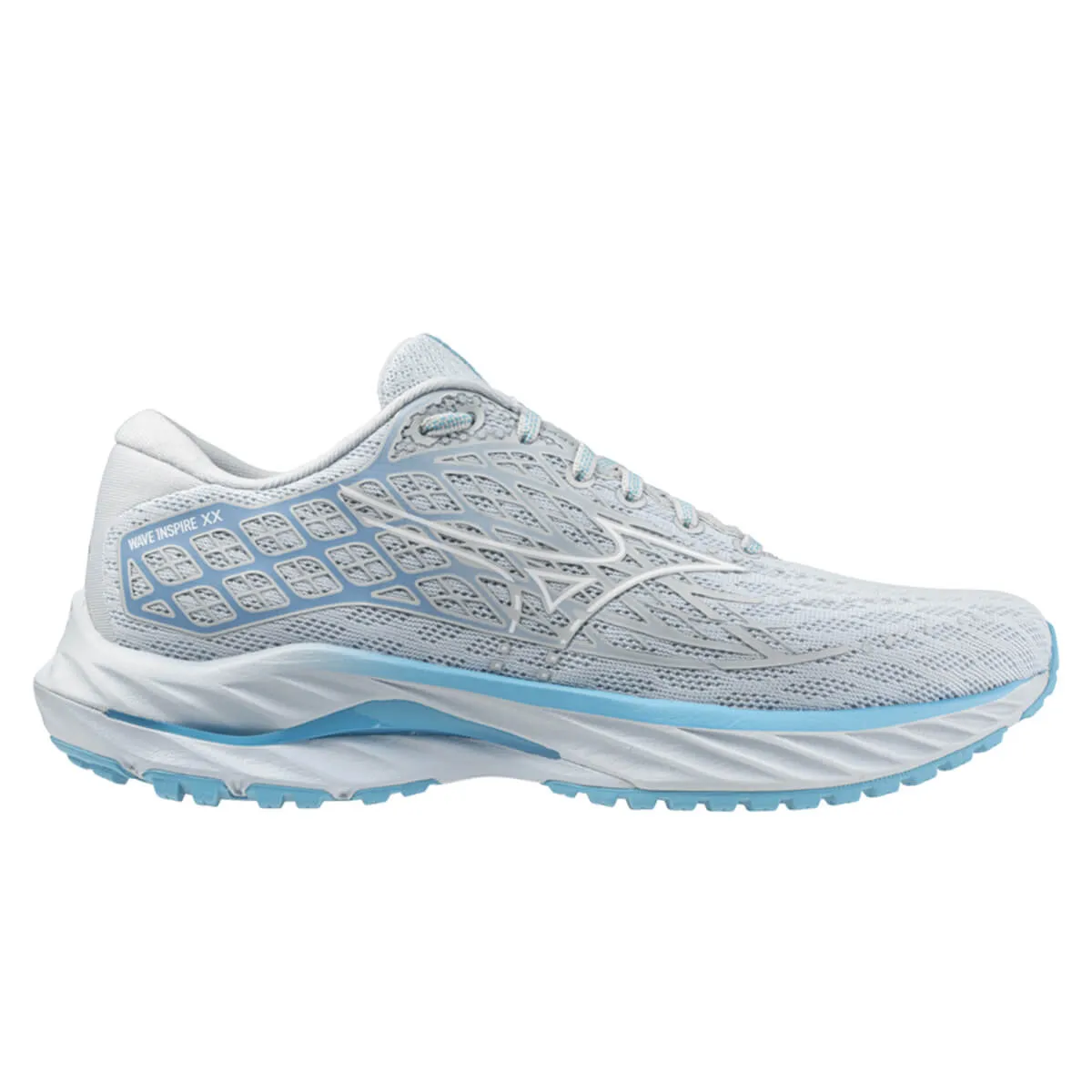 Mizuno Wave Inspire 20 Womens | Plein Air/river Blue