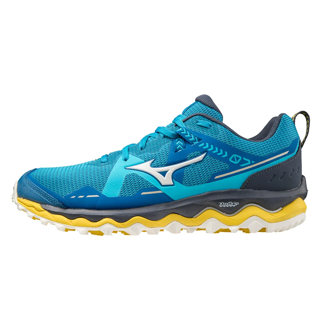 Mizuno Wave Mujin 7 Mens | Mykonosb/snowwhite/sblue