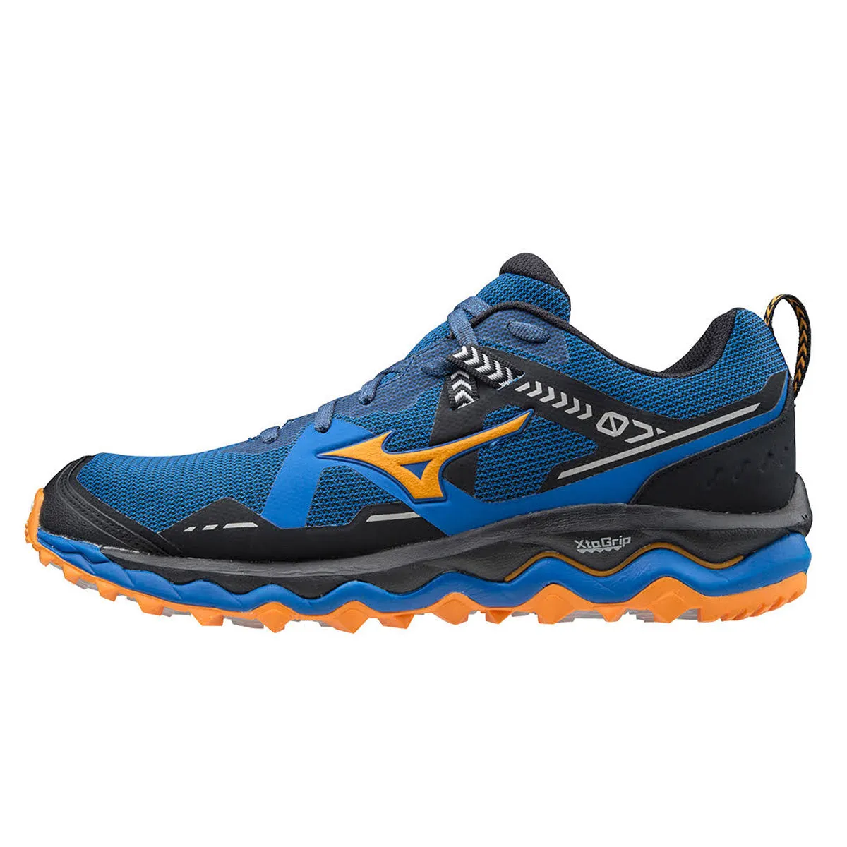 Mizuno Wave Mujin 7 Mens | Pblue/lunarrock/forange