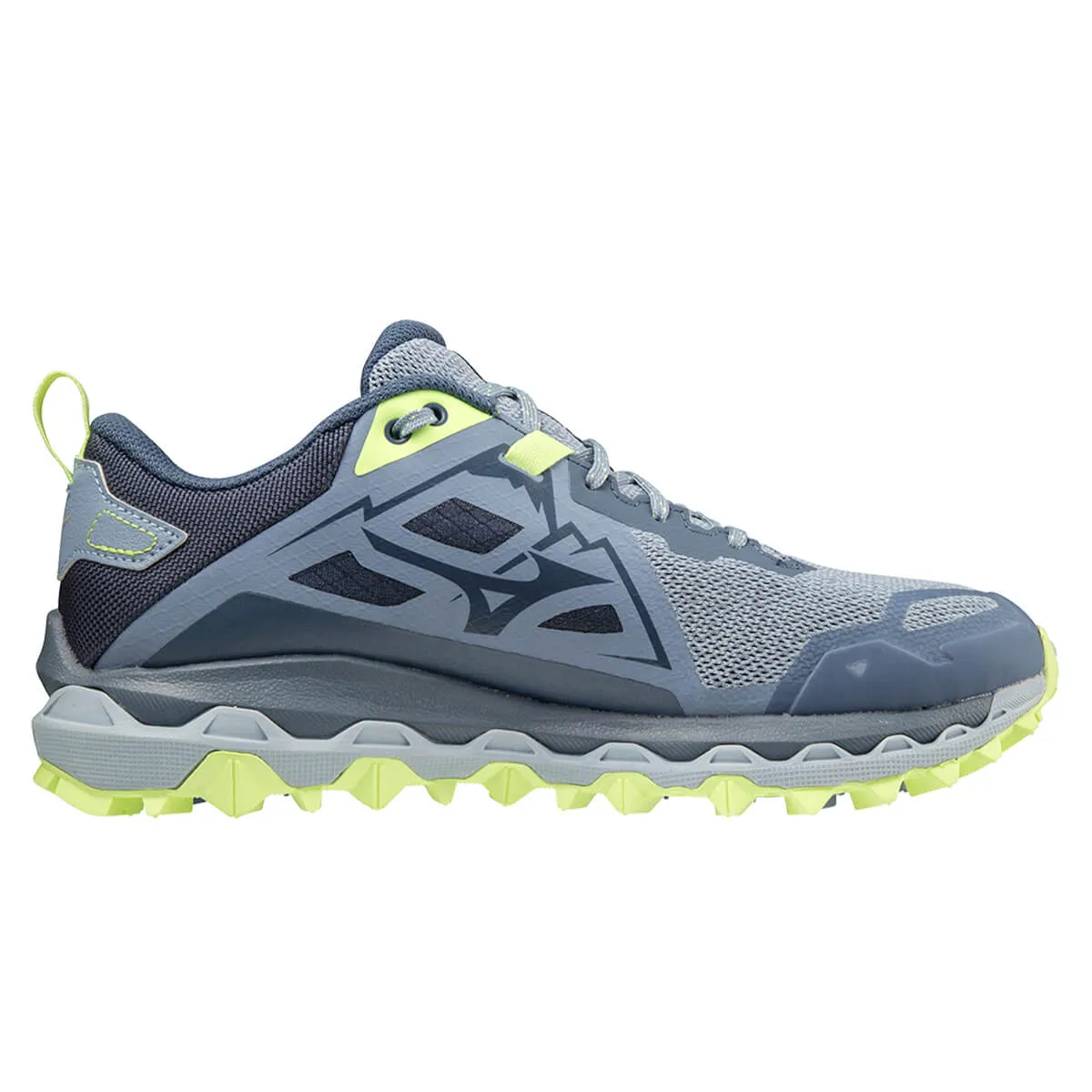 Mizuno Wave Mujin 8 Womens | Troposphere/wht/neolime