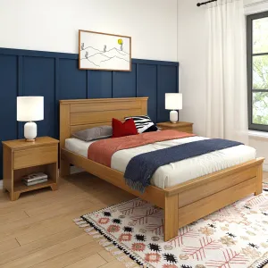 Modern Farmhouse Queen Panel Bed