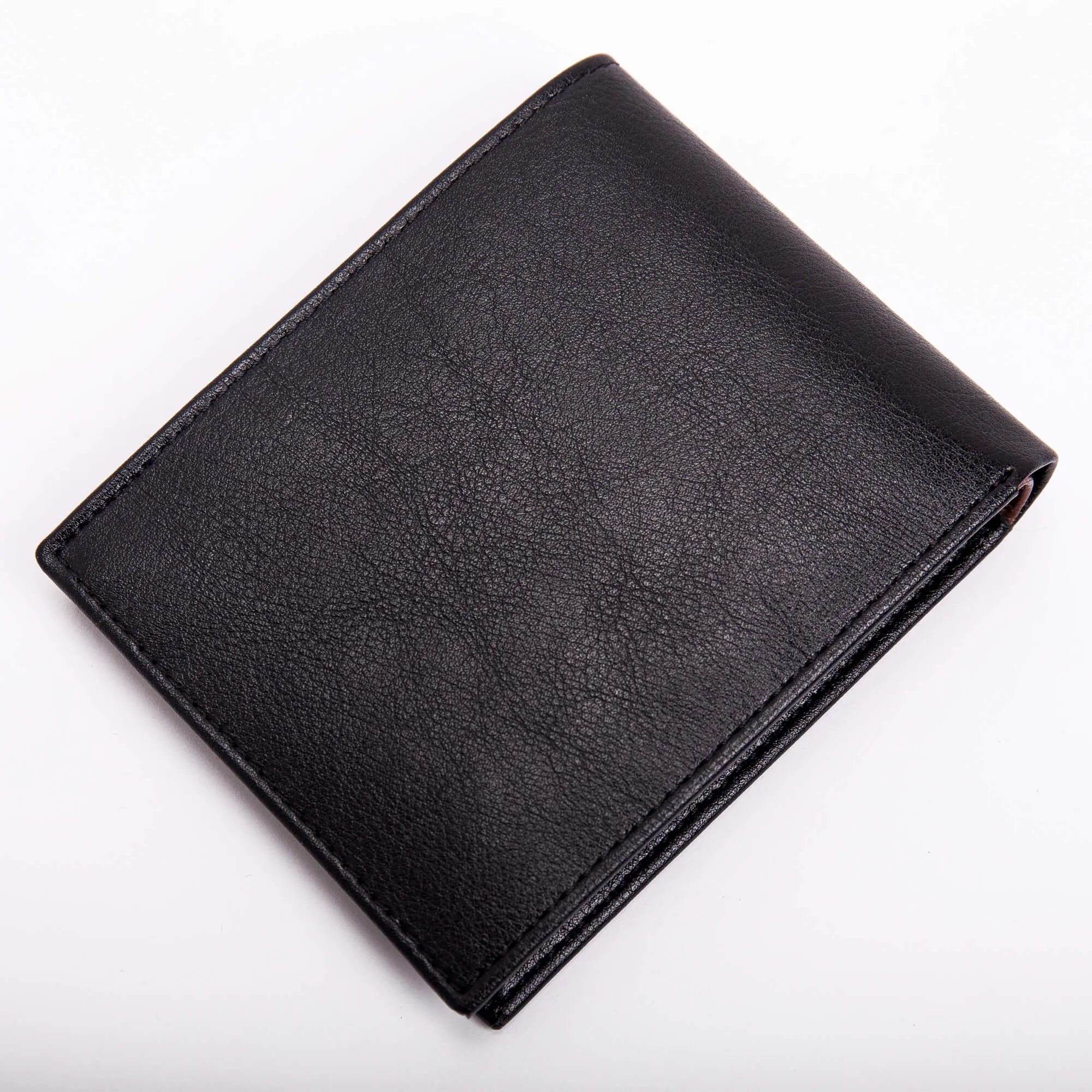 Moscow Black Vegan Trifold Wallet