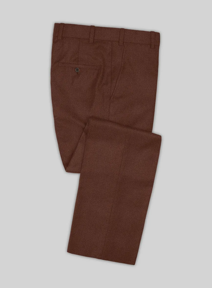 Naples Chestnut Tweed Pants