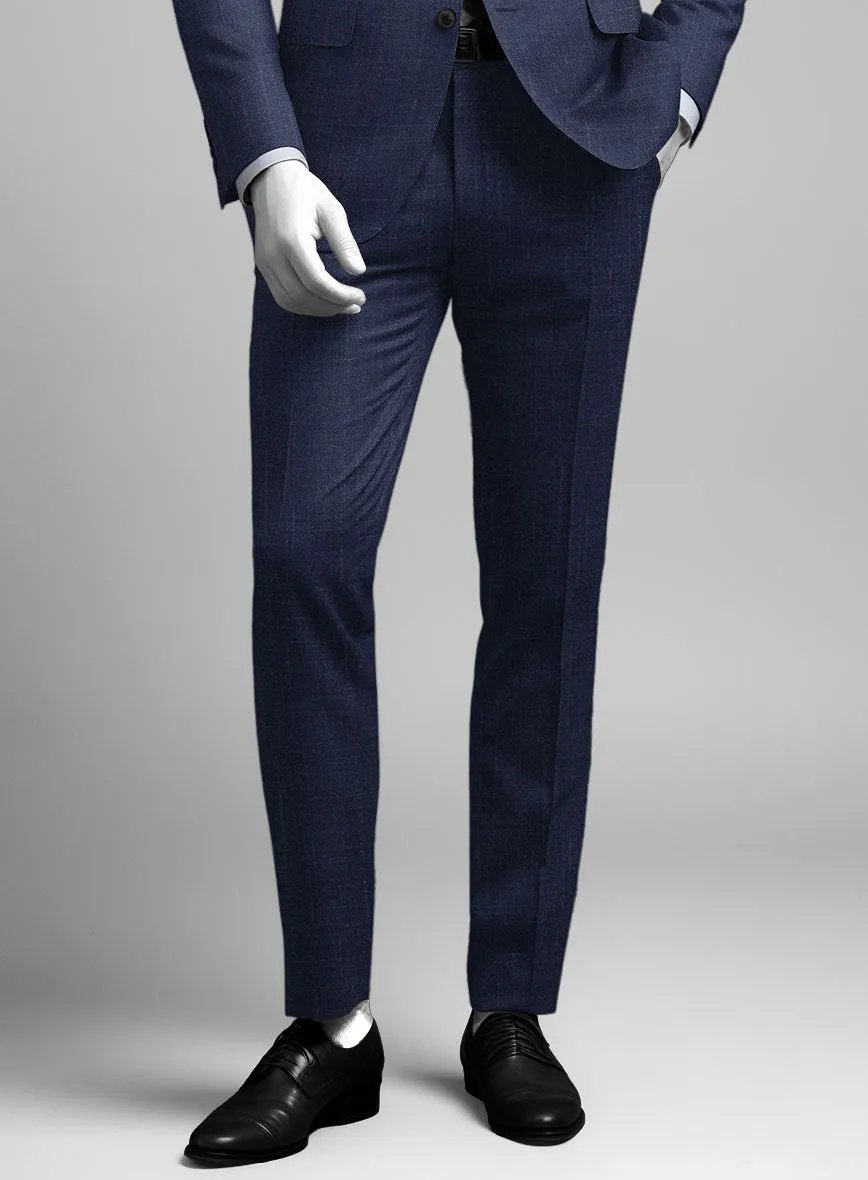 Napolean Ricci Brandy Blue Wool Pants