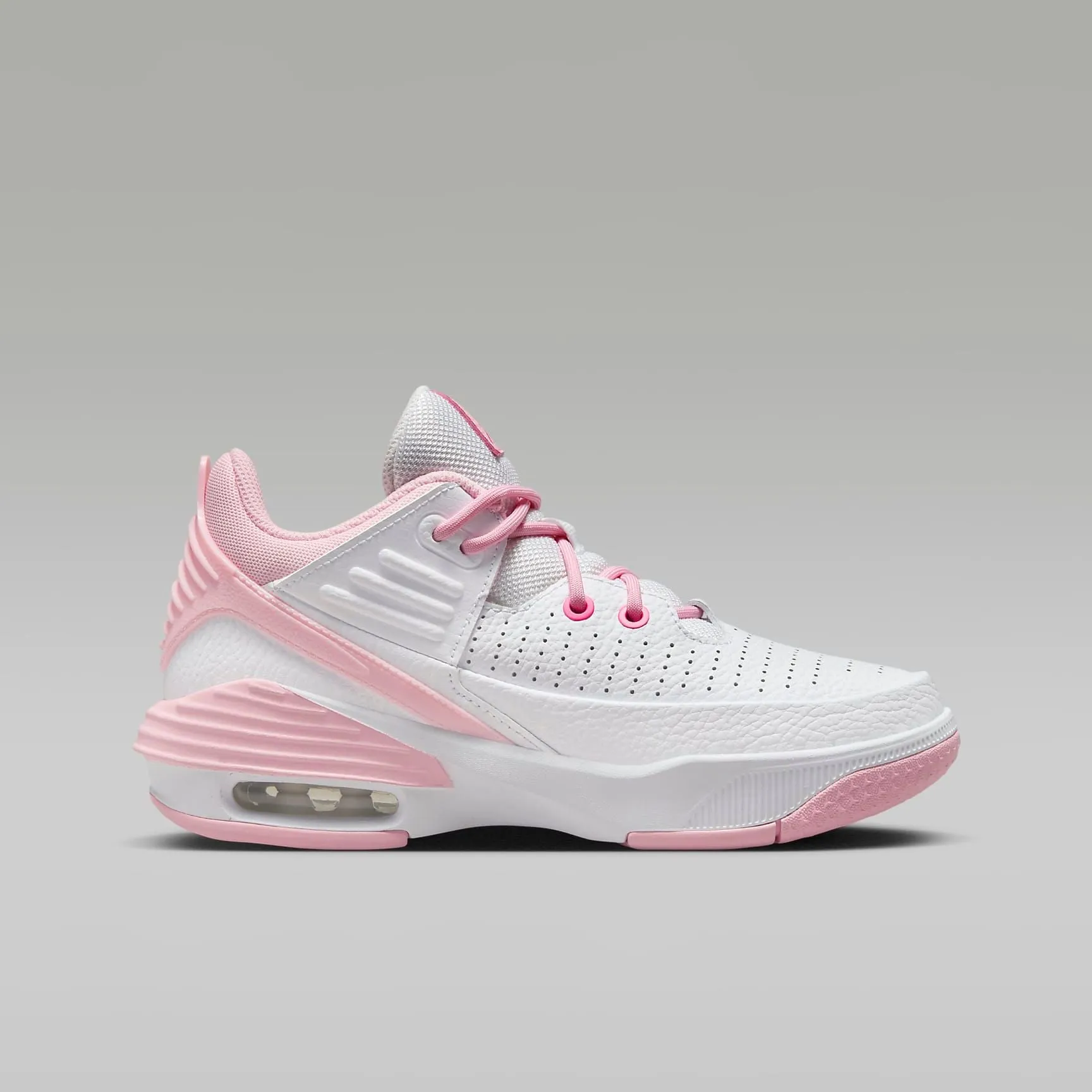 Nike Kid's Air Jordan Aura 5 Shoes - White / Fierce Pink