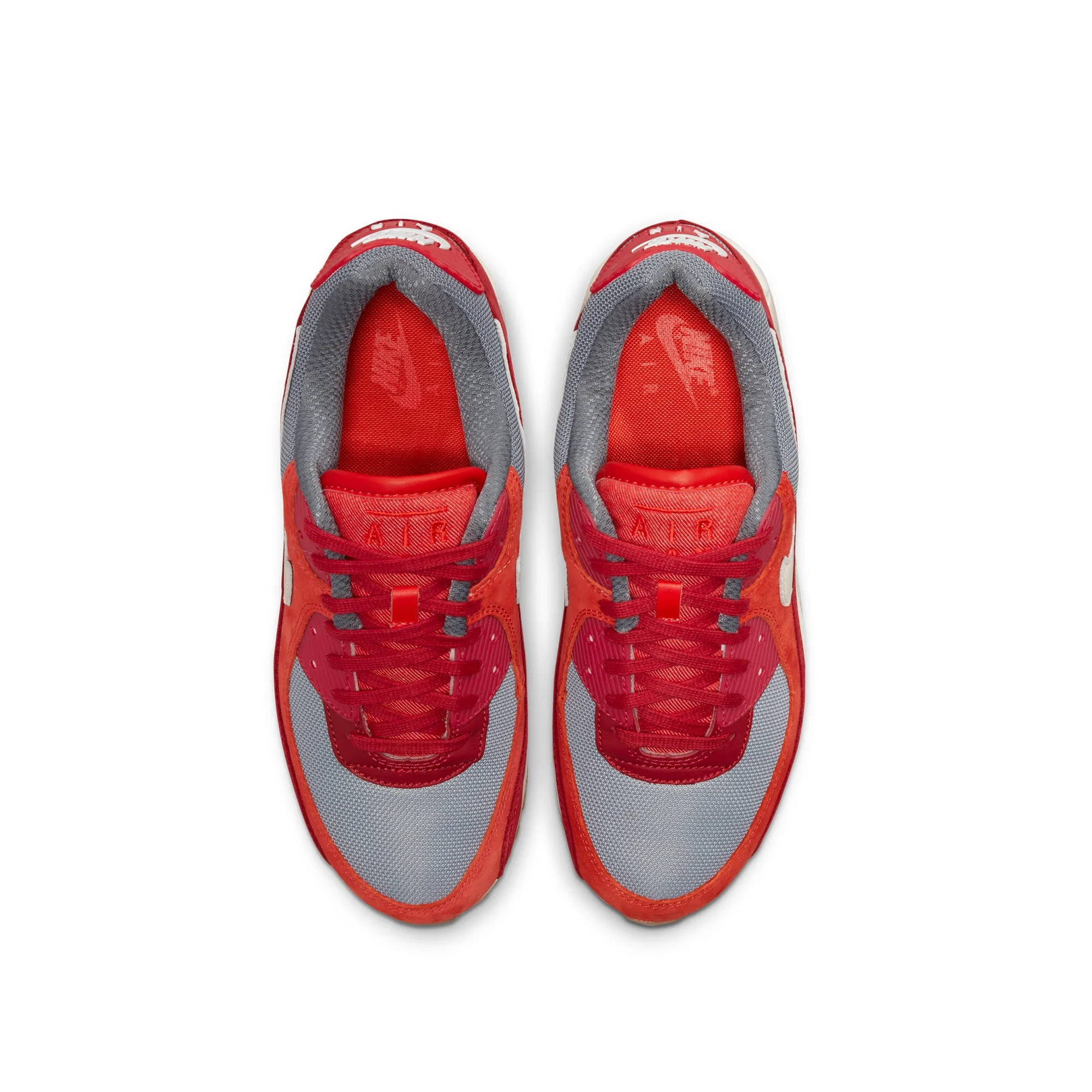 Nike Mens Air Max 90 Premium Shoes Gym Red