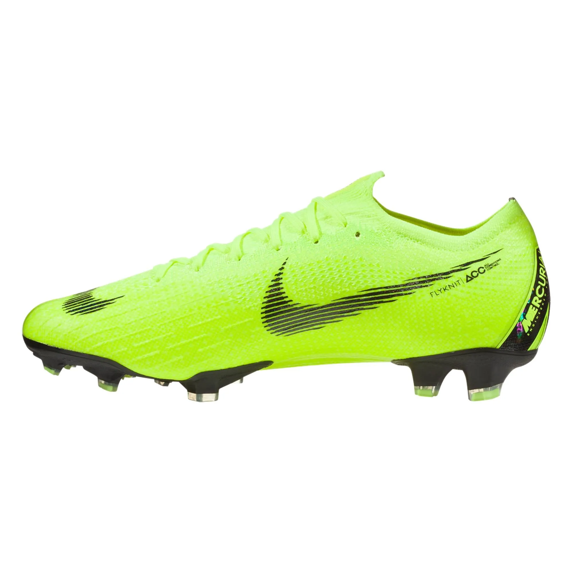 NIKE VAPOR 12 ELITE FG-VOLT/BLACK