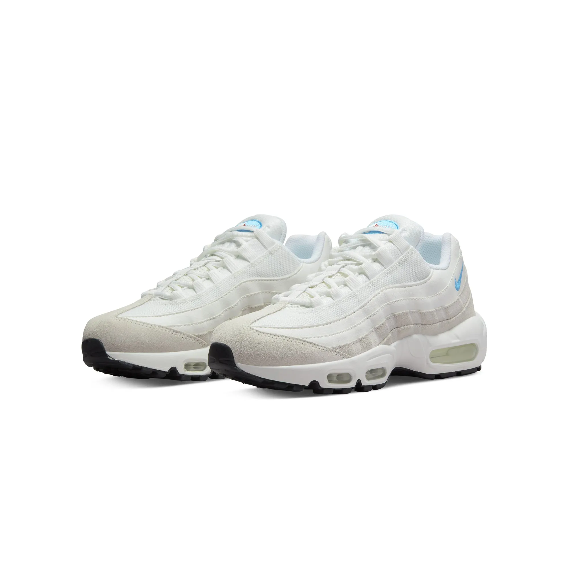 Nike Womens AIr Max 95 Shoes White/University Blue