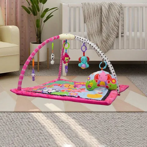 Nuovo Deluxe Pink Baby Play Mat