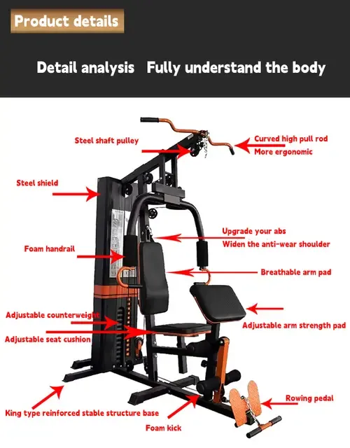 One Station Multi Gym Body Builder (NS106 - Basic)