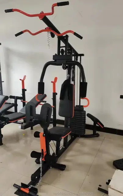 One Station Multi Gym Body Builder with Leg Press & Pullup (MR)