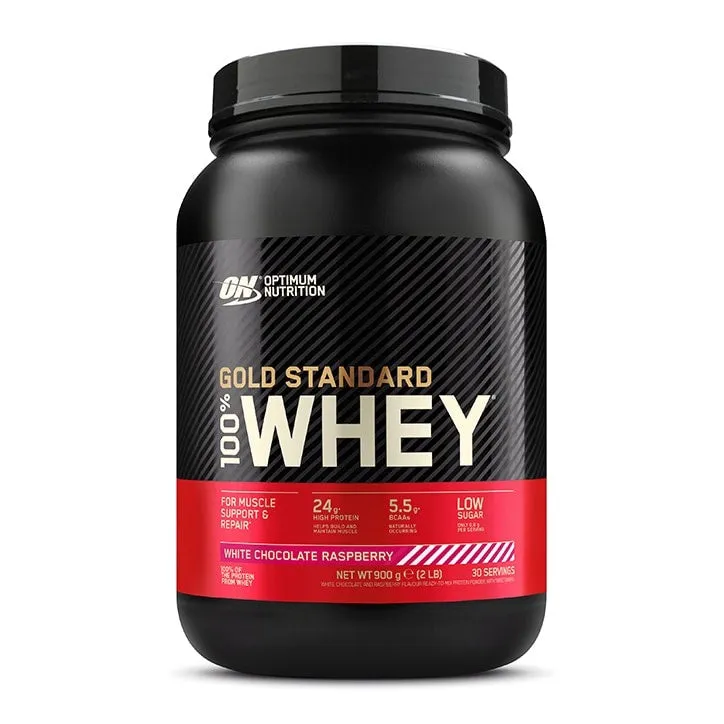 Optimum Nutrition Gold Standard 100% White Chocolate Raspberry 908g