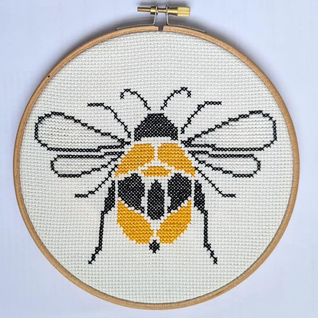 Paisley Bee Cross Stitch Kit