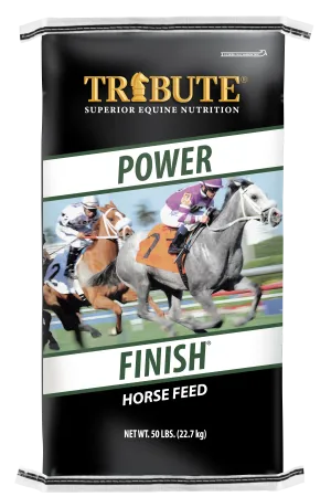 Power Finish®, Textured, Corn-Free Feed for Race Horses