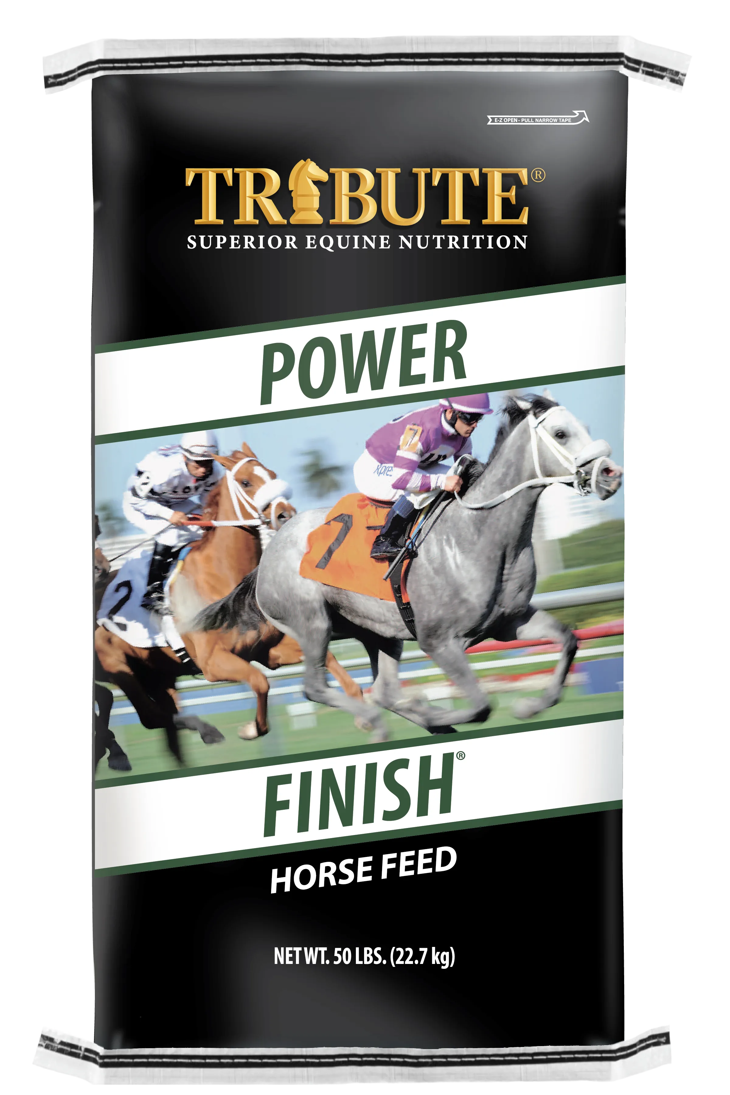 Power Finish®, Textured, Corn-Free Feed for Race Horses