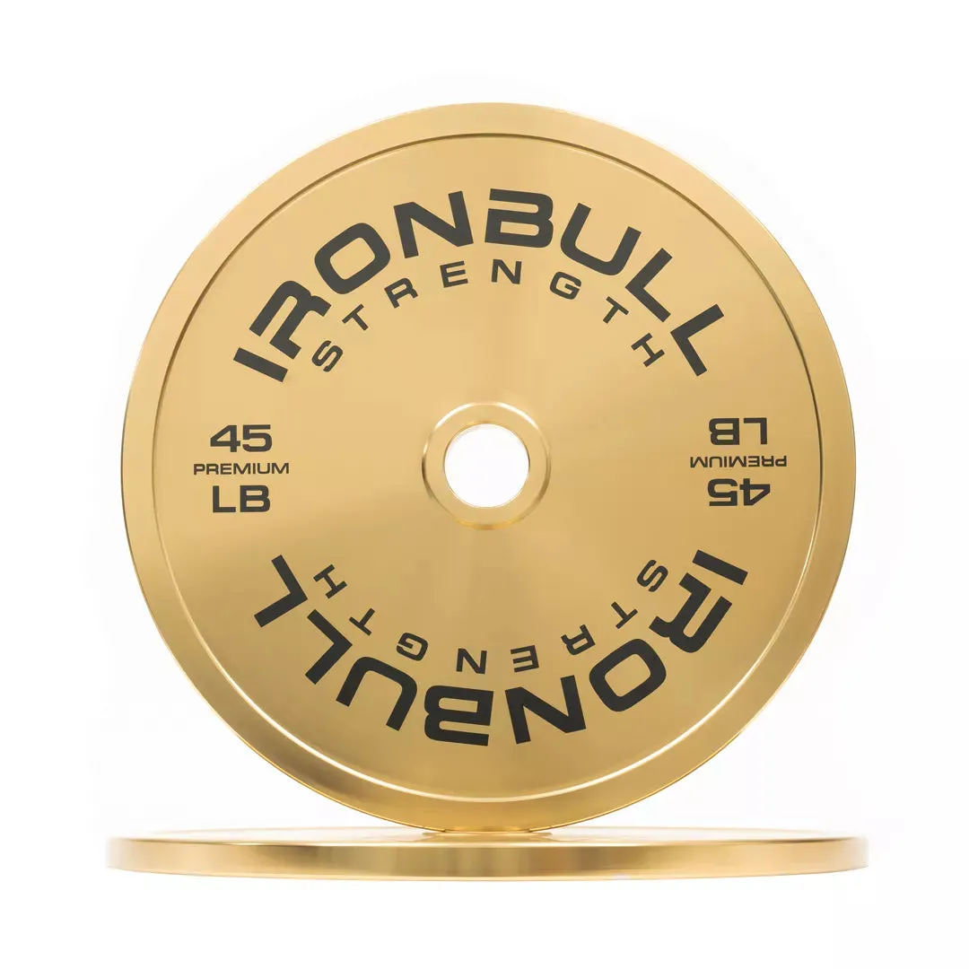 Premium Gold Weight Plates & Sets (LB)