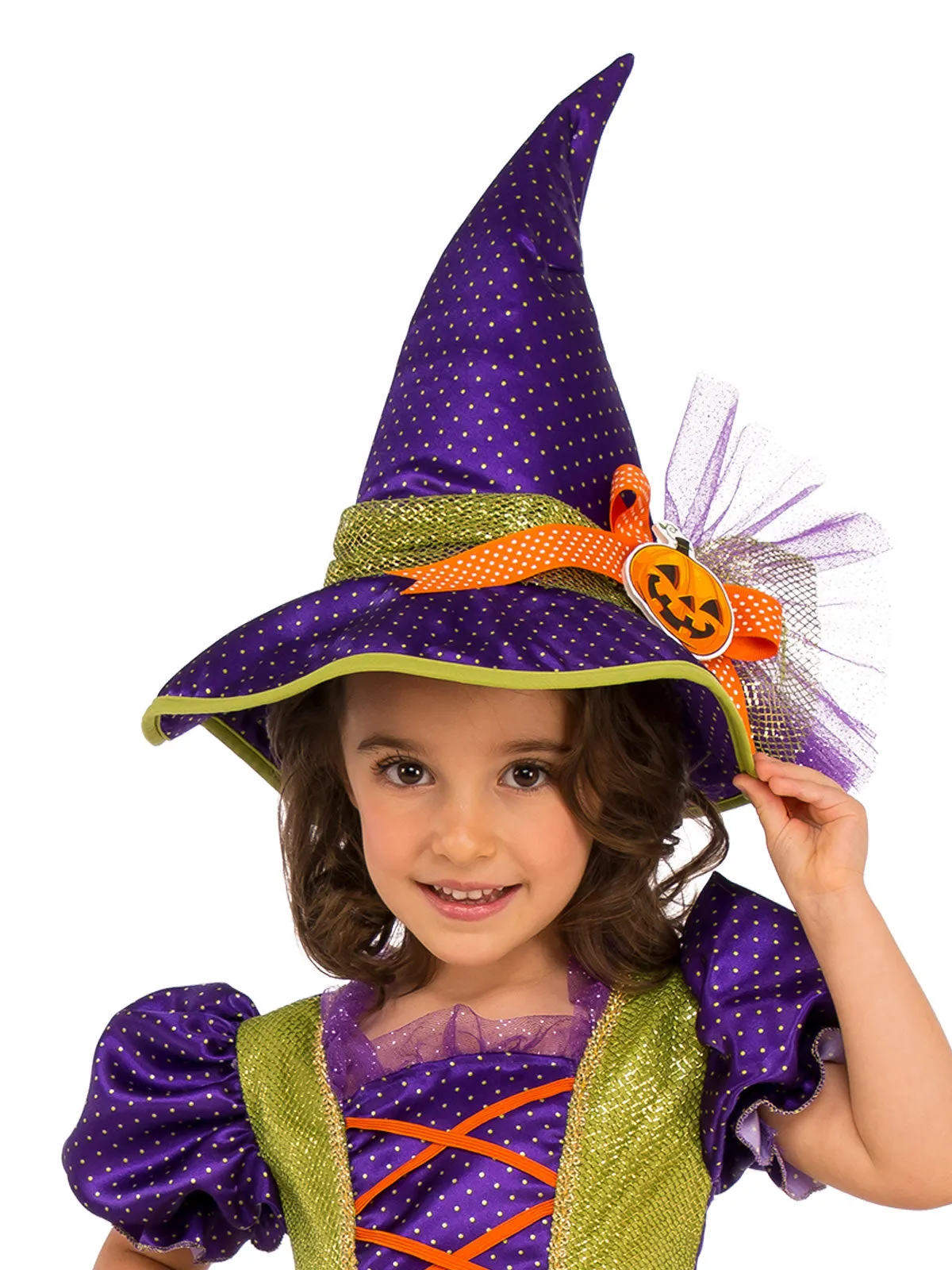 PUMPKIN WITCH COSTUME, CHILD