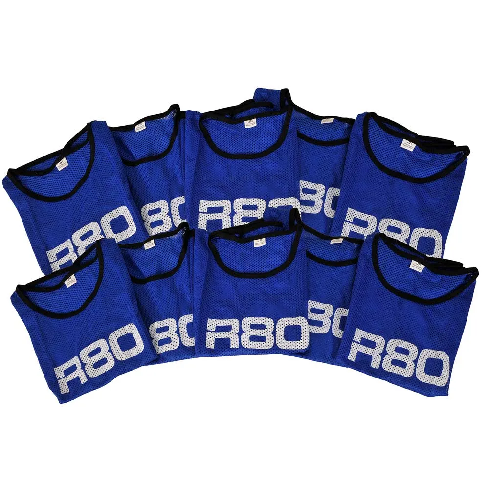 R80 Mesh Training Bibs Set of 10