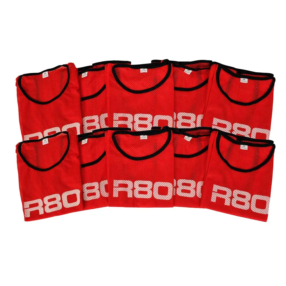 R80 Mesh Training Bibs Set of 10