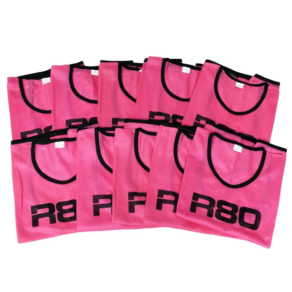 R80 Mesh Training Bibs Set of 10