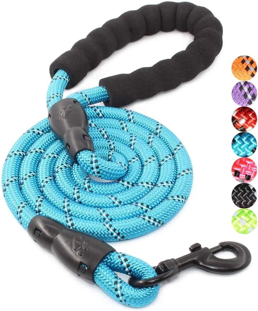 Reflective Rope Dog Leash 150cm-Blue